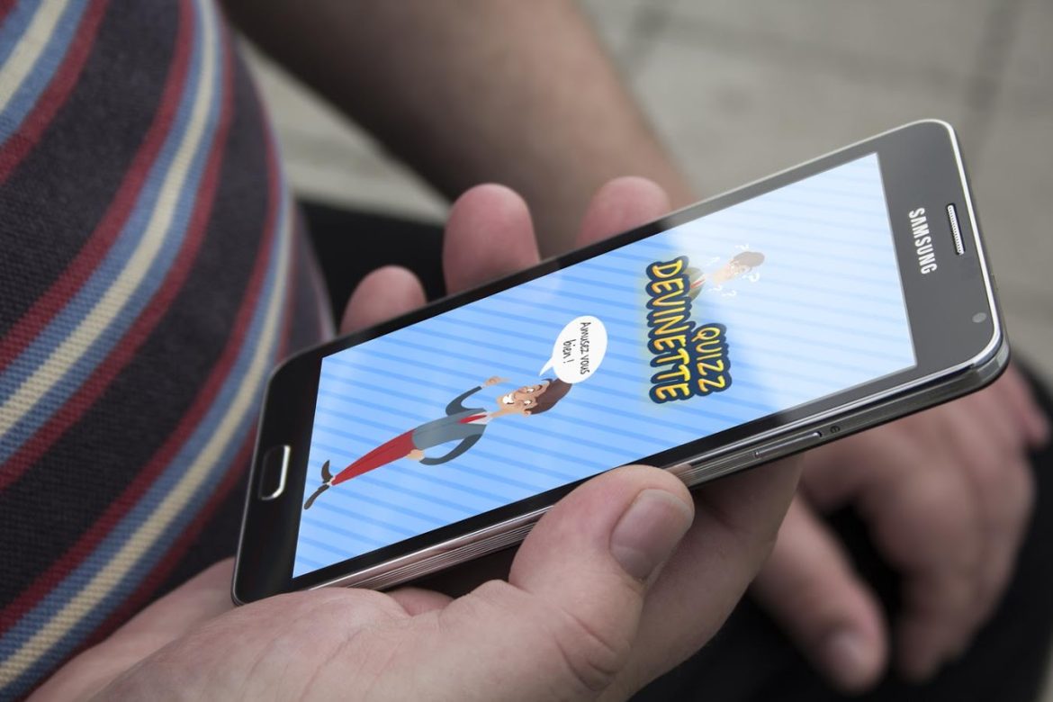 Quiz sur smartphone