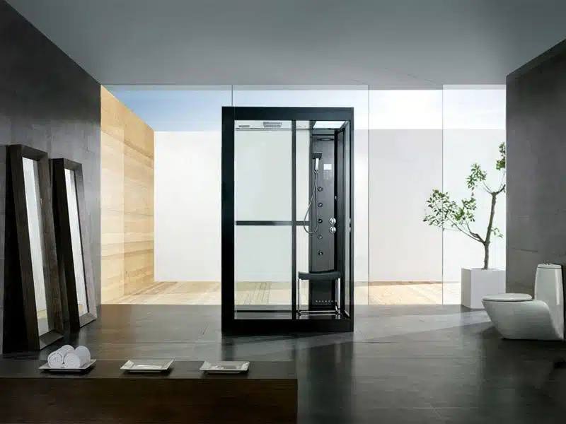 Des cabines de douche très design