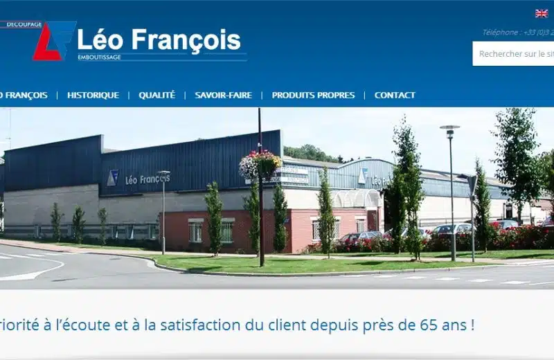 Léo François, entreprise d’emboutissage, dévoile son nouveau site