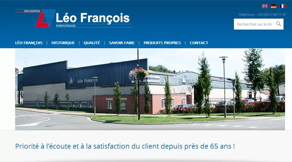 Léo François, entreprise d’emboutissage, dévoile son nouveau site