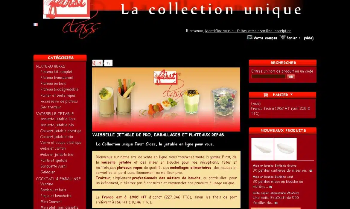 La Collection Unique : le spécialiste de la vente de produits de cuisine jetable