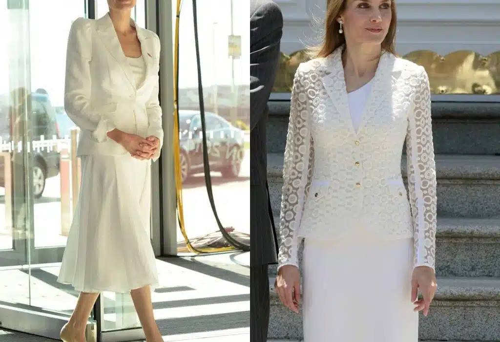 Letizia d’Espagne et Angelina Jolie : qui porte le mieux le total look blanc ?