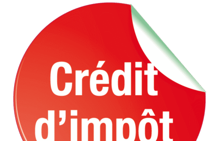 Logo etiquette credit d'impôt