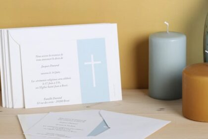 Quelles personnes mettre sur un faire-part de décès