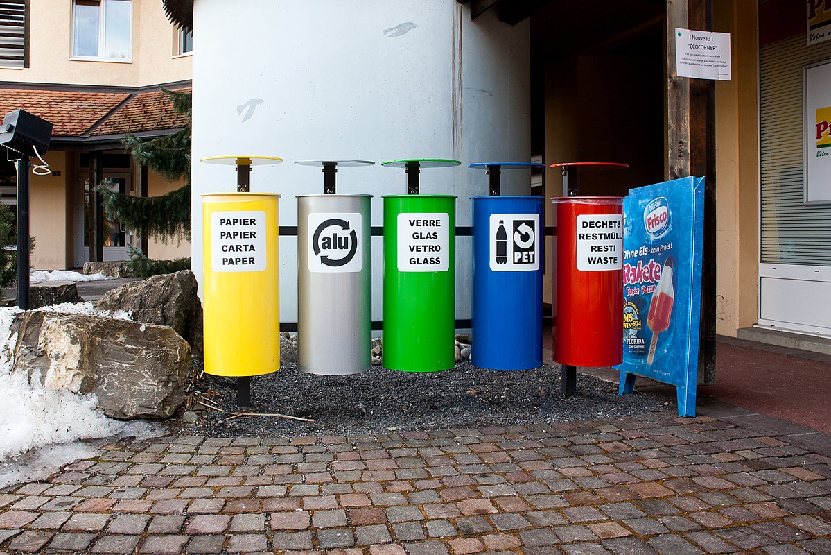 Recyclage des déchets par catégorie