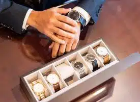 Un garde-temps élégant découvrez les boîtes à montres pour hommes