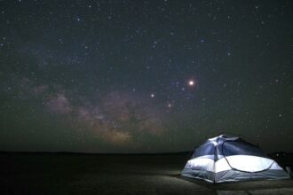 camping à la belle étoile