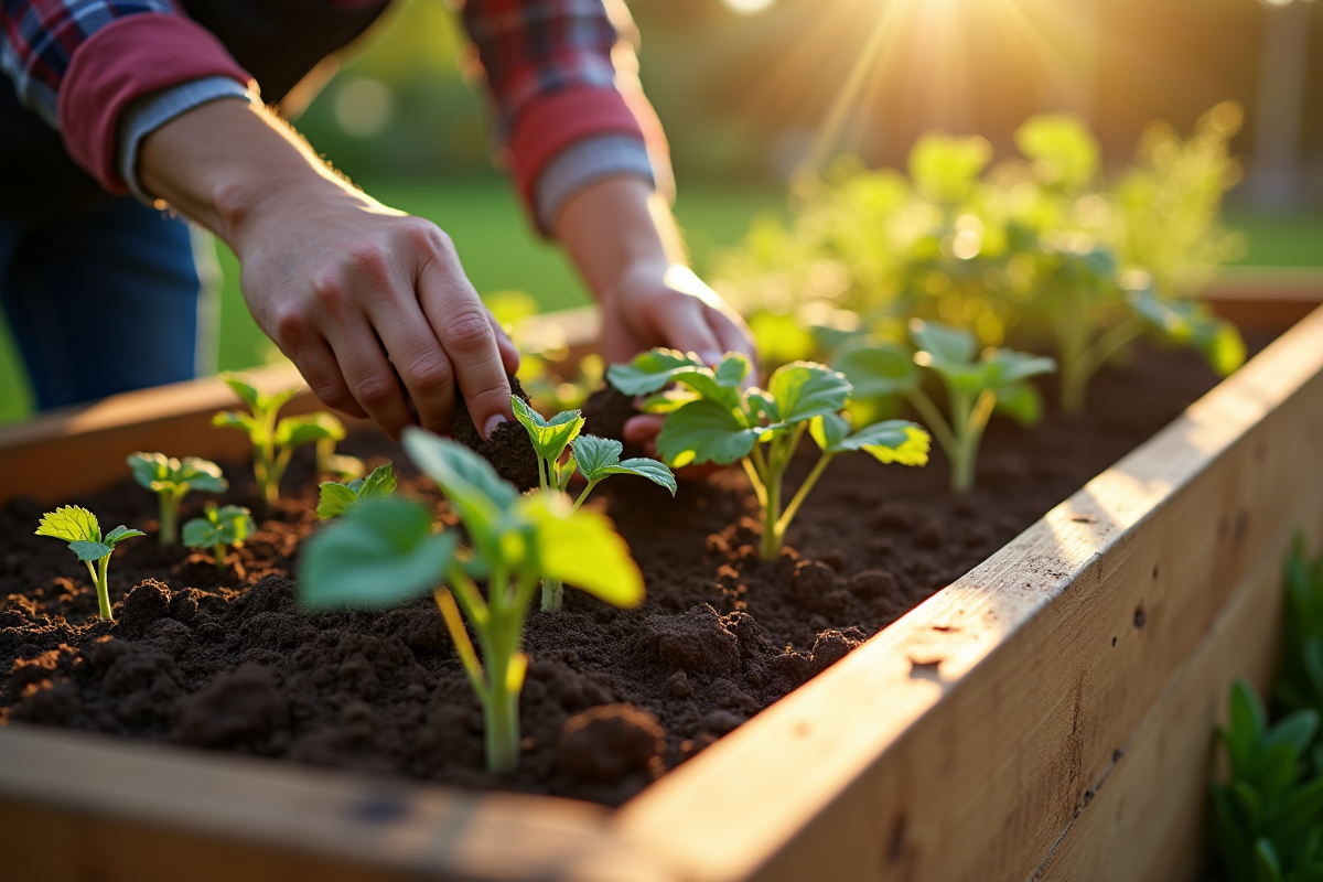 carré potager