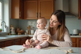 Courbes de croissance pour suivre le développement d'un bébé