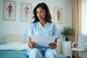 Personne réfléchissant à la liposuccion pour remodeler son corps