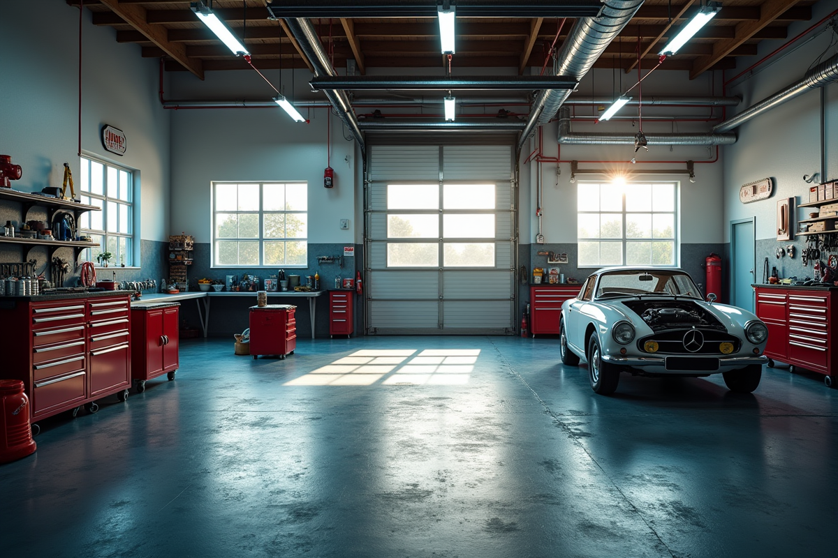 revêtement garage
