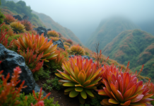 La flore insolite du Pico Arieiro : un paradis botanique