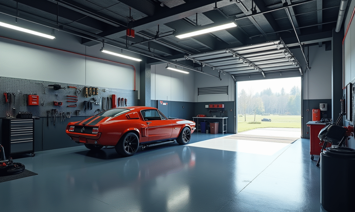 Les meilleurs revêtements de sol pour garage : comparatif et conseils