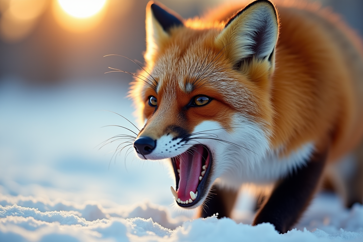 renard hurlement