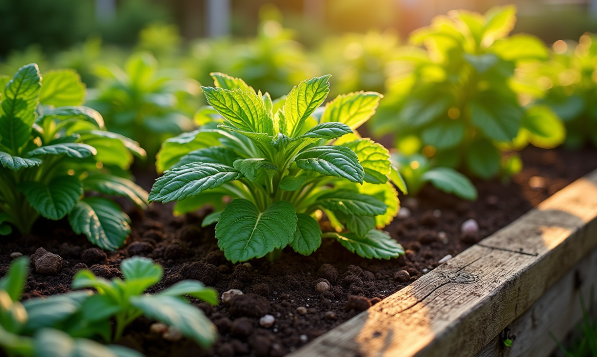 Choisir le substrat idéal pour un carré potager surélevé