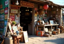 Découverte des objets insolites au marché aux puces aujourd’hui