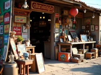 Découverte des objets insolites au marché aux puces aujourd’hui