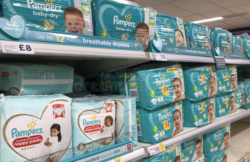 prix des couches Pampers